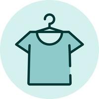 Clothing shop, illustration, vector on a white background.