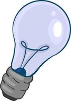 Light bulb ,illustration,vector on white background vector