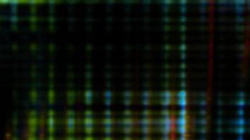 pixels de tela futuristas flutuam com cor e movimento de vídeo - loop video