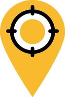 SEO location, illustration, vector on a white background.