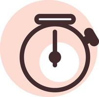 Photo editor timer, illustration, vector, on a white background. vector