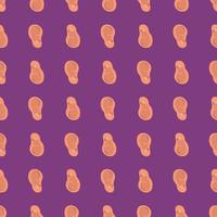Ears pattern, illustration, vector on white background.