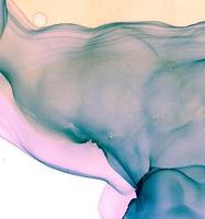 Alcohol Ink Texture. Art Fluid Elegant Design. photo