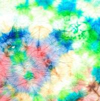 Fantasy Spiral Tie Dye. Tye Circular Fabric. photo