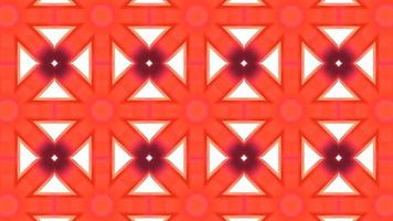 Digital Illustration Red Kaleidoscope Tiles Background photo