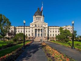 capitolio del estado de dakota del sur en pierre foto