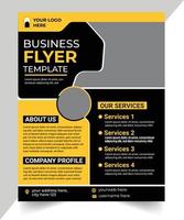 Business flyer template vector