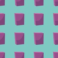 Package pattern, illustration, vector on white background
