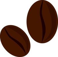 A coffee beans, vector or color illustration.