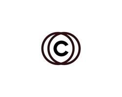 C logo design vector template