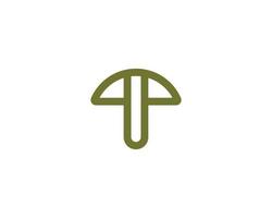 T logo design vector template