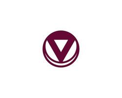 V Logo Design vector template