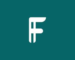 F Logo design vector template