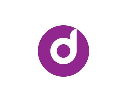 D logo design vector template