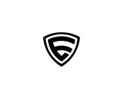 E logo design vector template