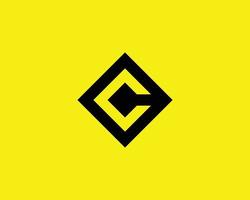 C Logo Design vector template
