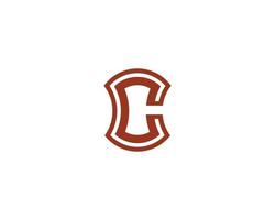 C logo design vector template