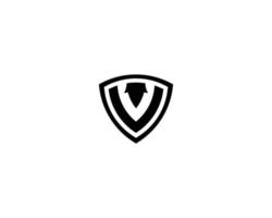 V Logo Design vector template