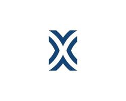X logo design vector template