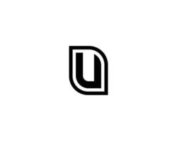 U Logo design vector template