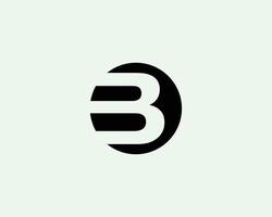 B logo design vector template