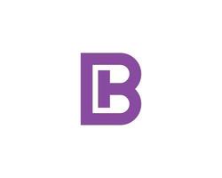 B logo design vector template