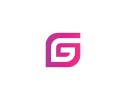 G logo design vector template