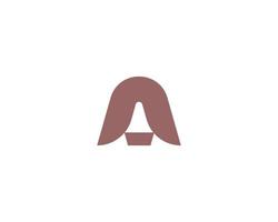 A AA Letter Logo Design Vector Template