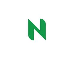 N logo design vector template