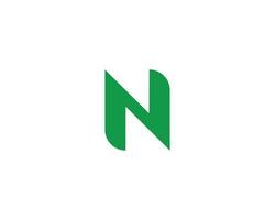 N logo design vector template