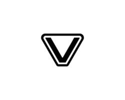 V Logo Design vector template