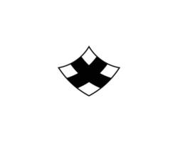X logo design vector template