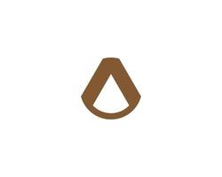 A AA Letter Logo Design Vector Template