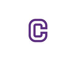 C logo design vector template