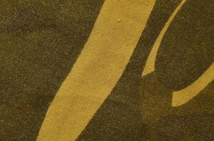 Textile camouflage cloth texture photo