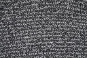 Black and white wool fabric for background. Heather backdrop pattern image photo