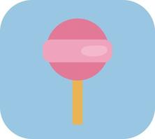 International childrens day pink lolipop, illustration, vector on a white background.