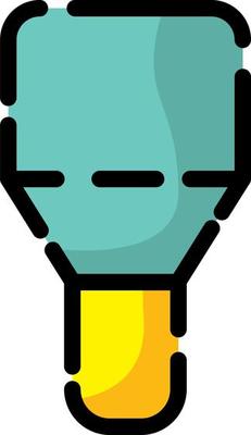 Construction gauging, illustration, vector on a white background.
