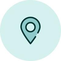 Banking location, illustration, vector on a white background.