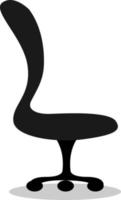 Office chair, illustration, vector on white background.