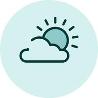 Weather icon, illustration, vector on a white background.