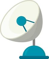 Small satellite, illustration, vector on a white background.