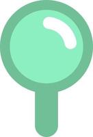 Dental magnifier, illustration, vector, on a white background. vector