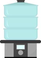 dispensadores de agua, ilustración, vector sobre fondo blanco