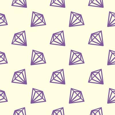 Transparent diamonds,seamless pattern on white background.