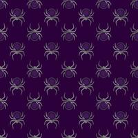 Spider pattern, illustration, vector on white background.