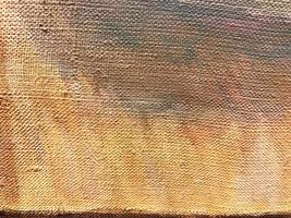 brown, beige, uneven texture. acrylic paint on canvas. palette, paint stains. a mixture of paints with water, pussy strokes. the background. volumetric texture on canvas photo