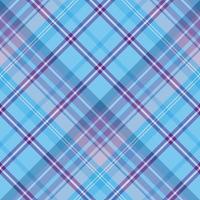 Seamless pattern in beautiful blue and violet colors for plaid, fabric, textile, clothes, tablecloth and other things. Vector image. 2