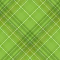 Seamless pattern in simple bright green and white colors for plaid, fabric, textile, clothes, tablecloth and other things. Vector image. 2