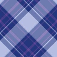 Seamless pattern in simple evening blue and violet colors for plaid, fabric, textile, clothes, tablecloth and other things. Vector image. 2